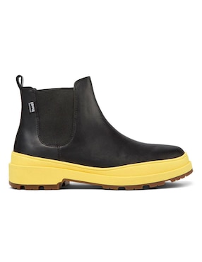 Bota Camper De Piel Para Hombre