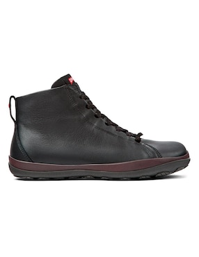 Bota Camper De Piel Para Hombre