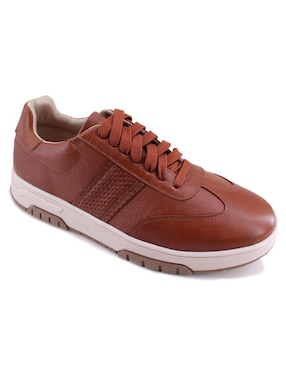 Tenis Manet De Piel Teo 02 Para Hombre