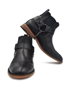 Botín Estilo Dh Chelsea Arnés de piel para hombre