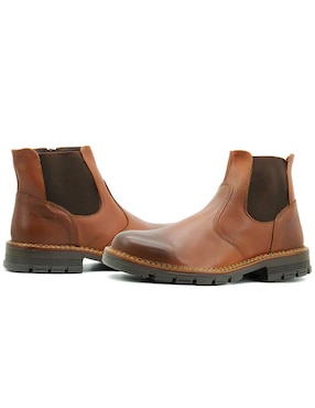 Botín Merano de piel para hombre