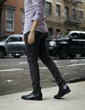 Bota Dasalo de piel para hombre