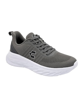 Tenis Charly de piel para hombre