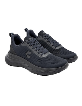 Tenis Charly de piel para hombre
