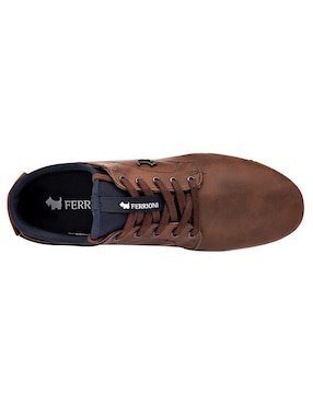 Tenis Ferrioni de piel para hombre