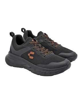 Tenis Charly de piel para hombre