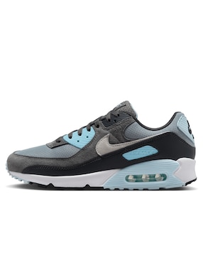 Tenis De Piel Nike Air Max 90 DM0029-009 Para Hombre