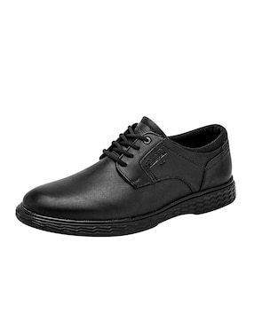 Zapato Oxford Negro Total Para Hombre