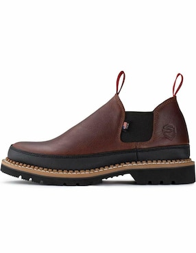 Bota Sureway de piel para hombre