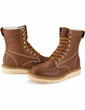 Bota Sureway de piel para hombre