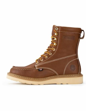 Bota Sureway de piel para hombre