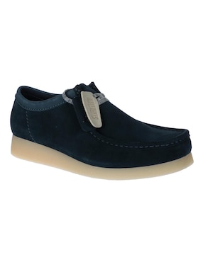 Mocasines Clarks Clarkwood Moc 26176871 Azul Marino