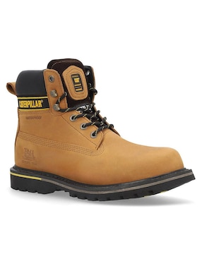 Bota Caterpillar De Piel Para Hombre