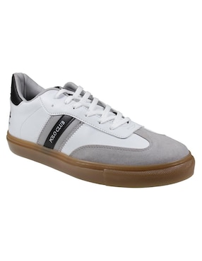 Tenis Polo Club de piel para hombre