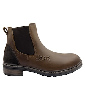 Bota Jeep de piel para hombre