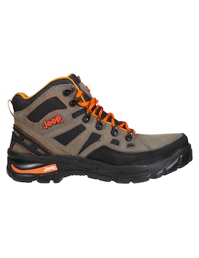 Botín Jeep de piel para hombre