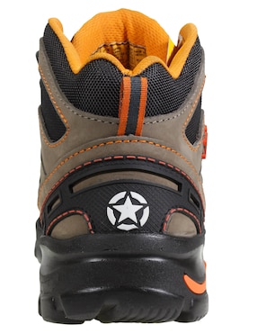 Botín Jeep de piel para hombre