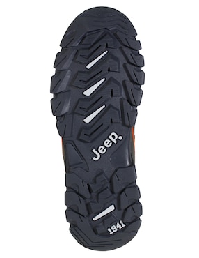 Botín Jeep de piel para hombre