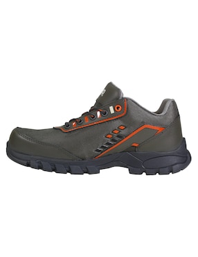 Botín Jeep de piel para hombre