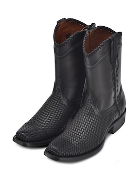 Bota Franco Cuadra de piel para hombre