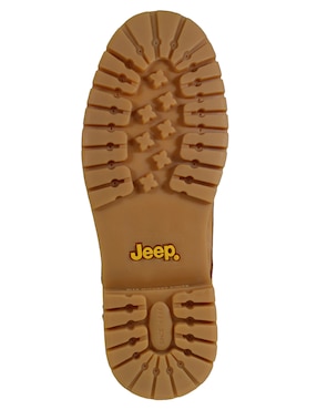 Botín Jeep de piel para hombre
