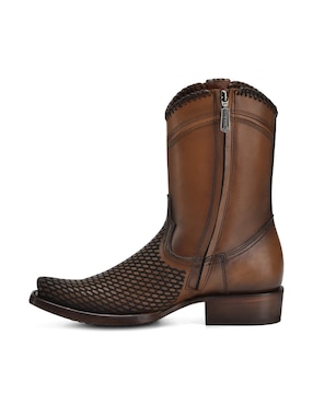 Bota Franco Cuadra de piel para hombre