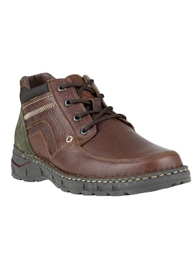 Bota Lobo Solo De Piel Para Hombre