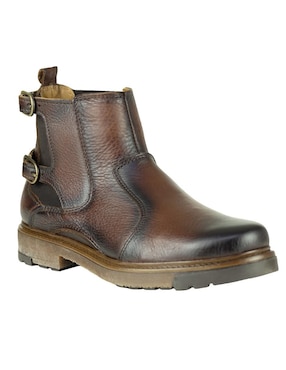 Bota Lobo Solo De Piel Para Hombre