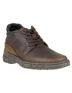 Bota Lobo Solo De Piel Para Hombre