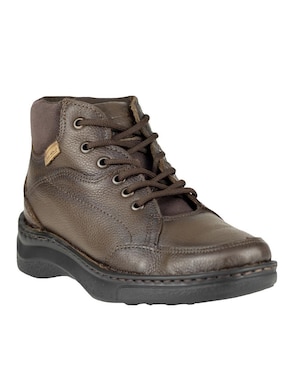 Bota Lobo Solo De Piel Para Hombre