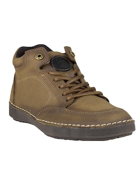 Bota Lobo Solo De Piel Para Hombre