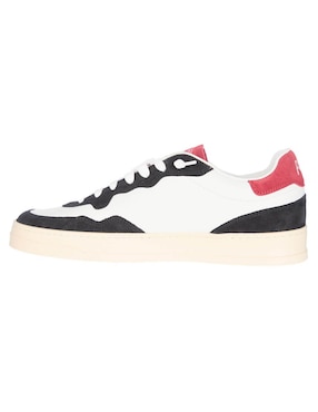 Tenis de piel P448 para hombre
