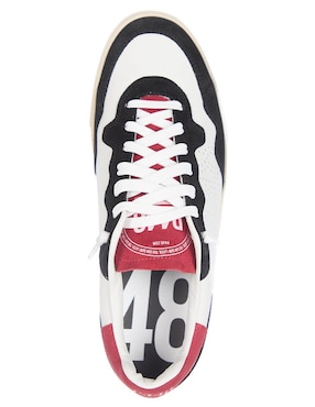 Tenis de piel P448 para hombre