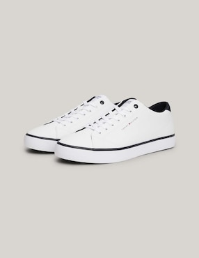 Tenis De Piel Tommy Hilfiger Para Hombre