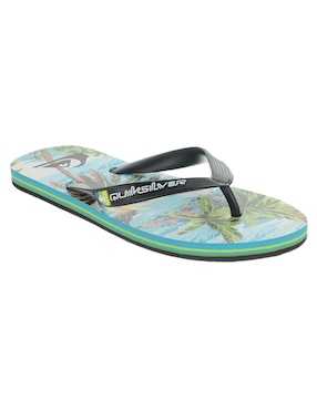 Sandalia Quicksilver Molokai Art II Para Hombre