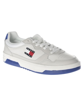 Tenis De Piel Tommy Hilfiger Para Hombre