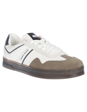 Tenis De Piel Tommy Hilfiger Para Hombre