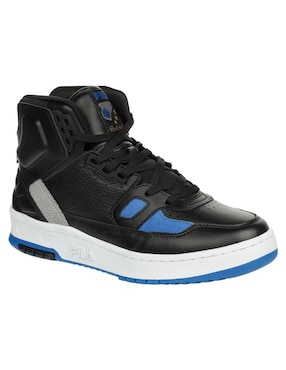 Tenis De Piel Fila Rissmo High Para Hombre