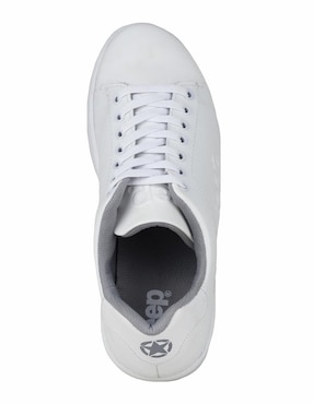 Tenis de piel Jeep para hombre