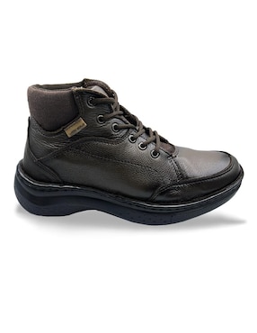 Bota Lobo Solo De Piel Para Hombre