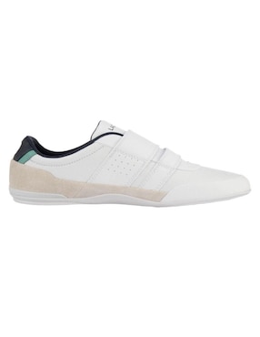 Tenis De Piel Lacoste Misano Strap Para Hombre