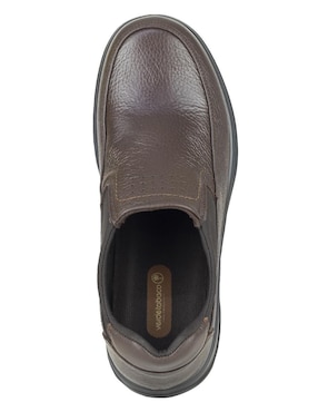 Mocasín Verde Tabaco para hombre