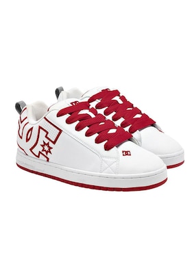 Tenis de piel DC Shoes para hombre
