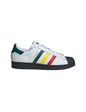 Tenis de piel ADIDAS Superstar para hombre