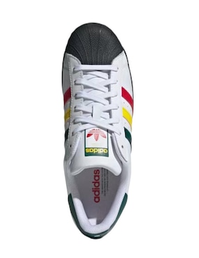 Tenis de piel ADIDAS Superstar para hombre