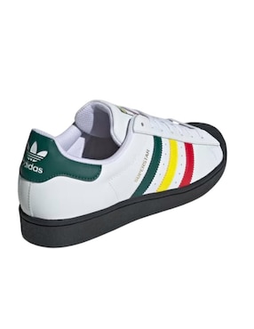Tenis de piel ADIDAS Superstar para hombre