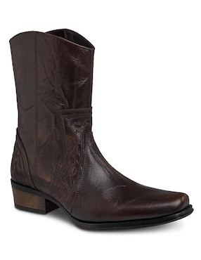 Bota Urban Cowboy De Piel Para Hombre