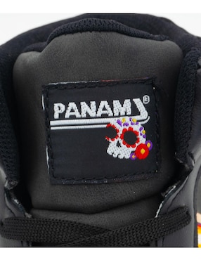 Tenis de piel Panam Día de Muertos para hombre