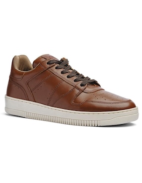 Tenis De Piel Black Peppers Lowtop Para Hombre