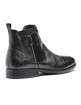 Botín Black Peppers de piel para hombre